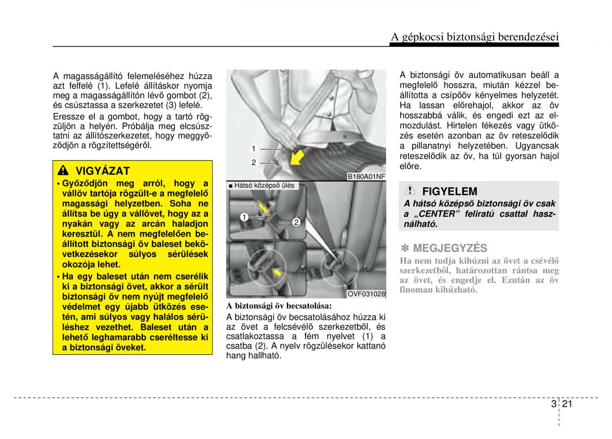 Hyundai i40 Kezelesi utmutato / page 43