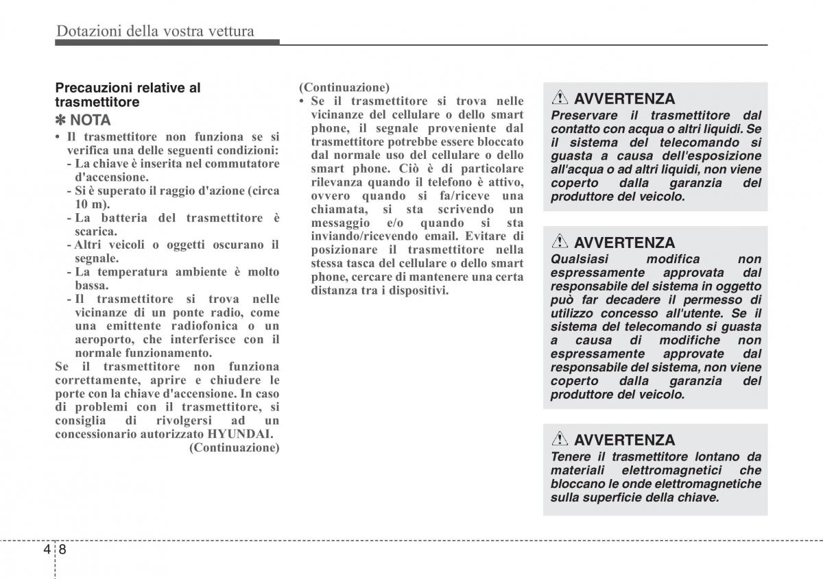 Hyundai i40 manuale del proprietario / page 98