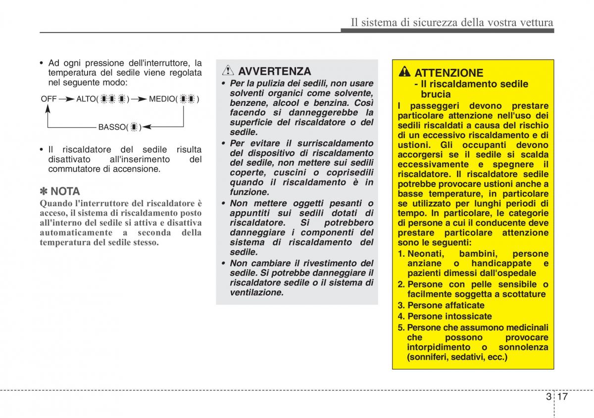 Hyundai i40 manuale del proprietario / page 38