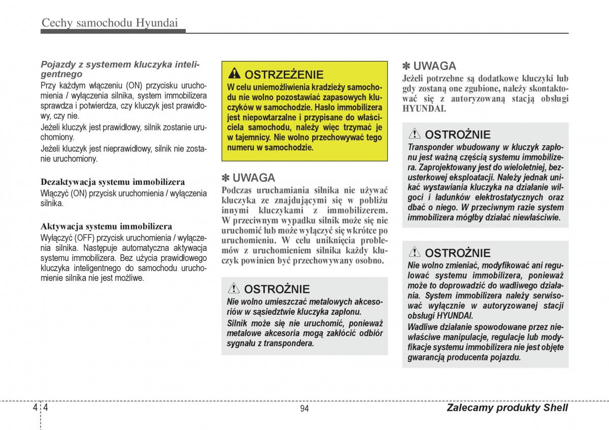 Hyundai i40 instrukcja obslugi / page 94