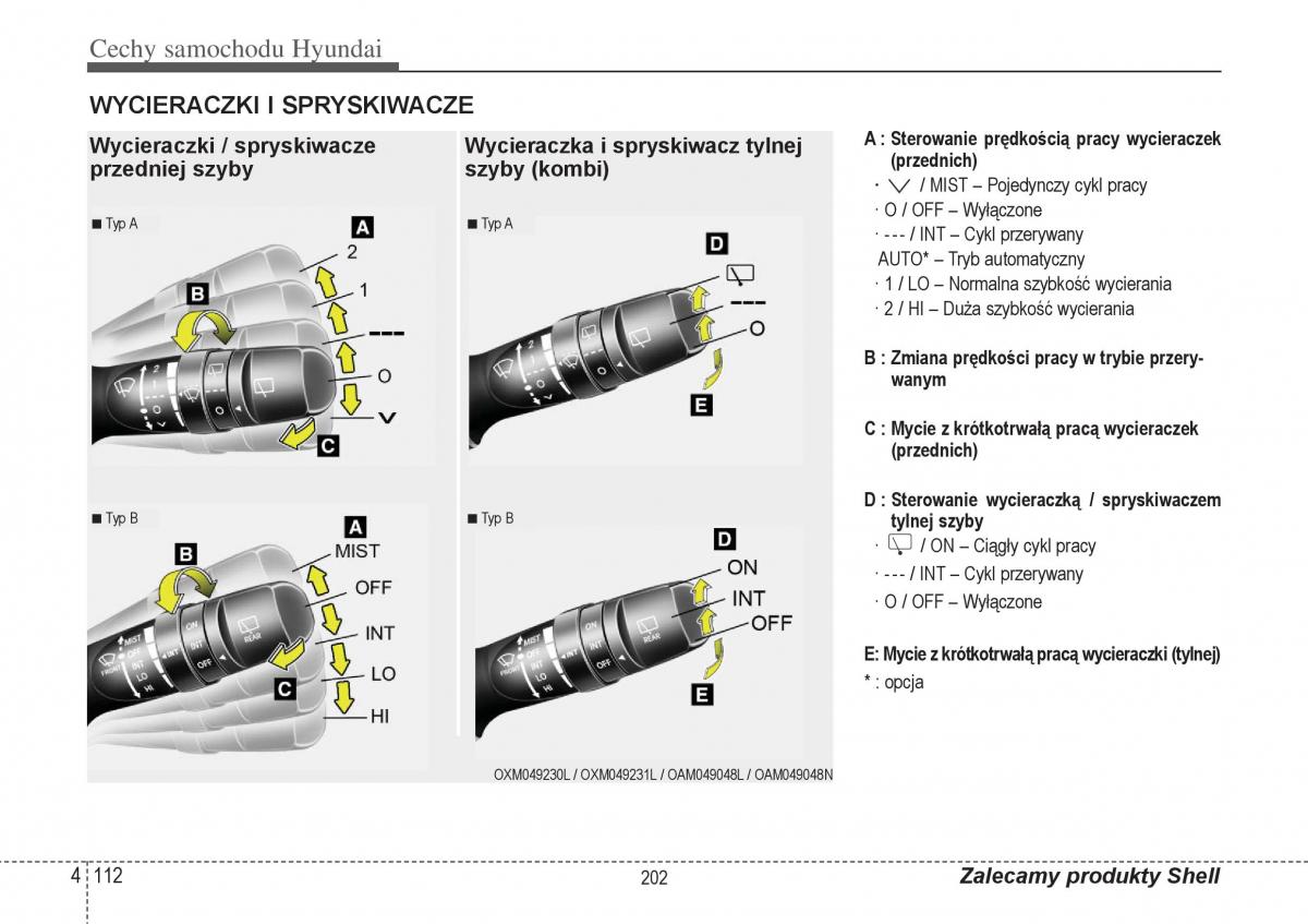 Hyundai i40 instrukcja obslugi / page 202