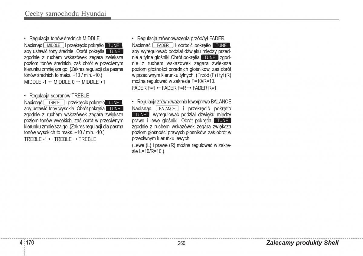 Hyundai i40 instrukcja obslugi / page 260