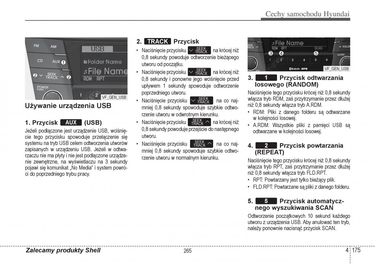 Hyundai i40 instrukcja obslugi / page 265