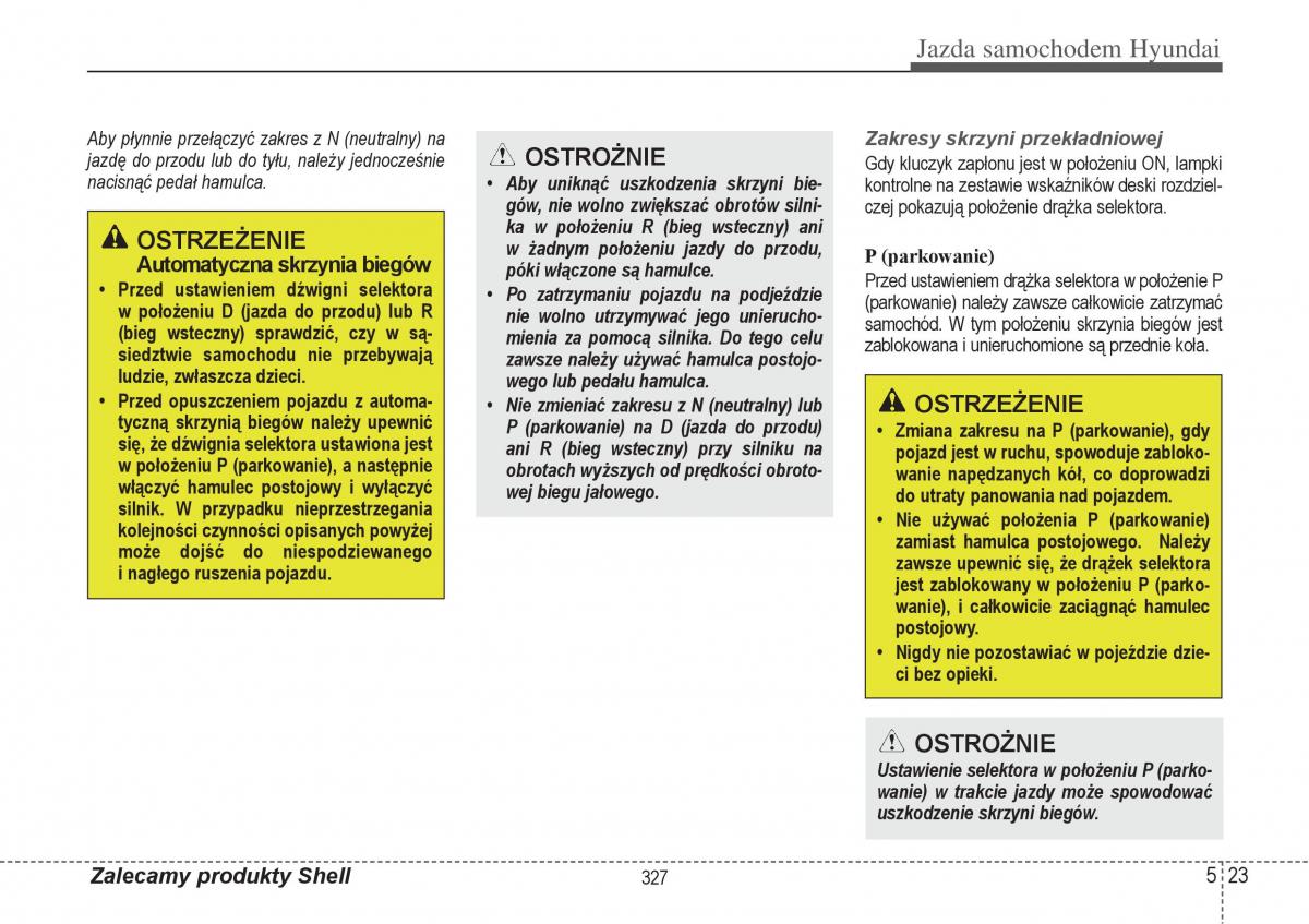 Hyundai i40 instrukcja obslugi / page 327