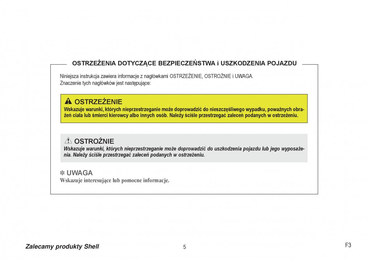 Hyundai i40 instrukcja obslugi / page 5