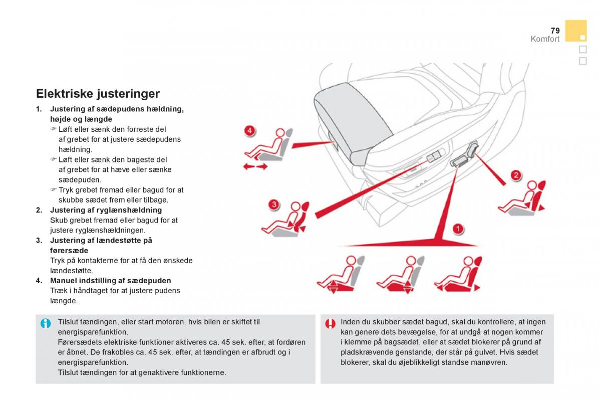 Citroen DS5 Bilens instruktionsbog / page 81