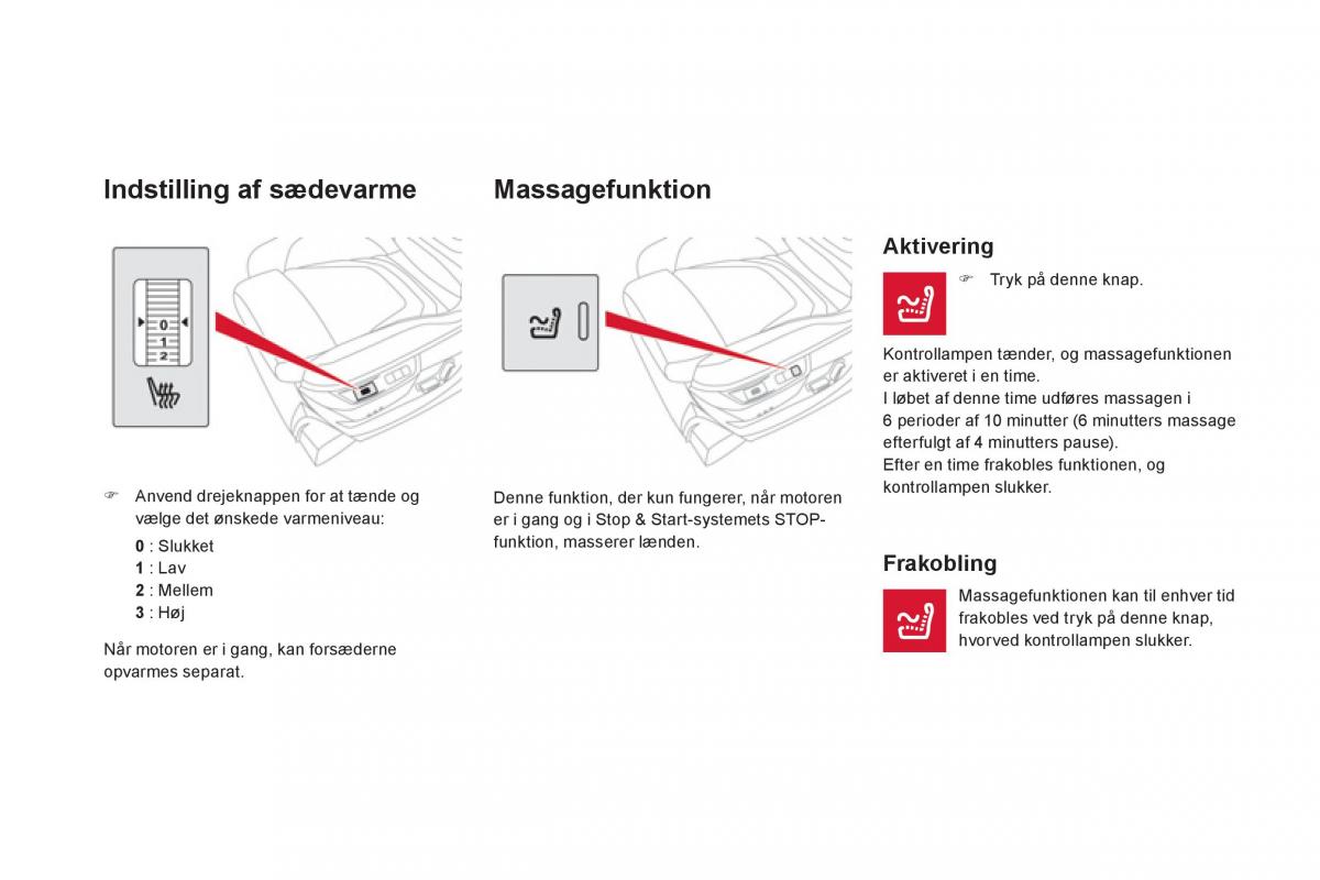 Citroen DS5 Bilens instruktionsbog / page 84