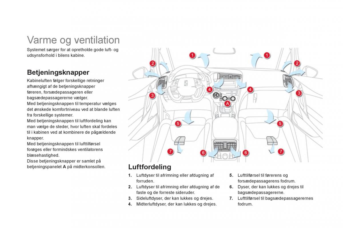 Citroen DS5 Bilens instruktionsbog / page 96