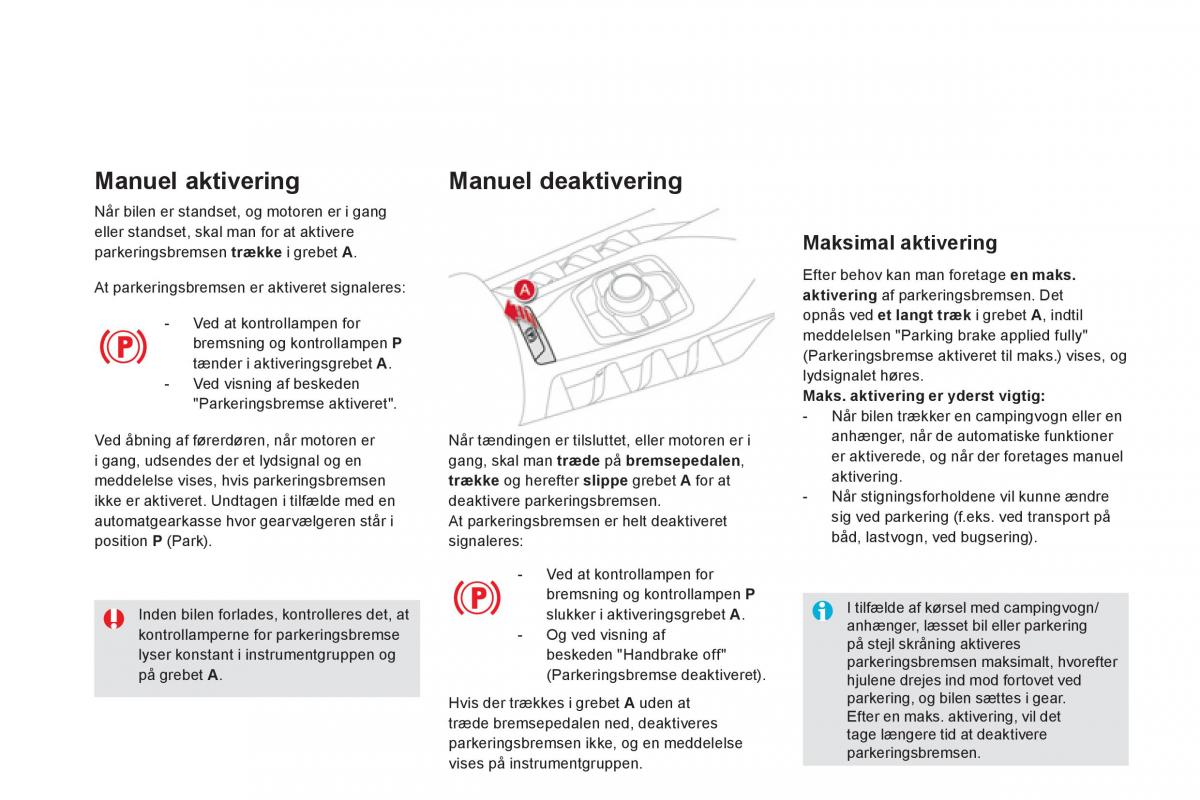 Citroen DS5 Bilens instruktionsbog / page 110