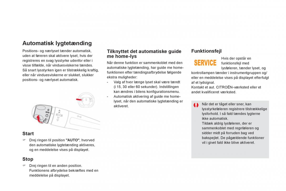 Citroen DS5 Bilens instruktionsbog / page 150