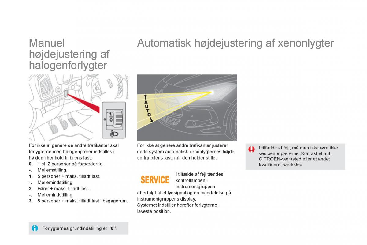 Citroen DS5 Bilens instruktionsbog / page 154