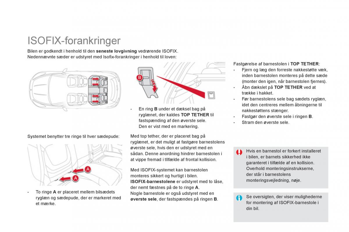 Citroen DS5 Bilens instruktionsbog / page 174