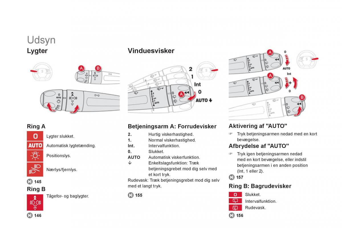 Citroen DS5 Bilens instruktionsbog / page 20