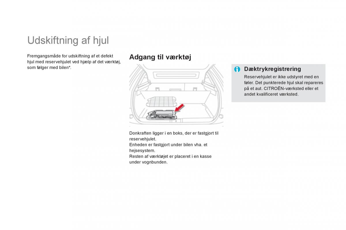 Citroen DS5 Bilens instruktionsbog / page 204