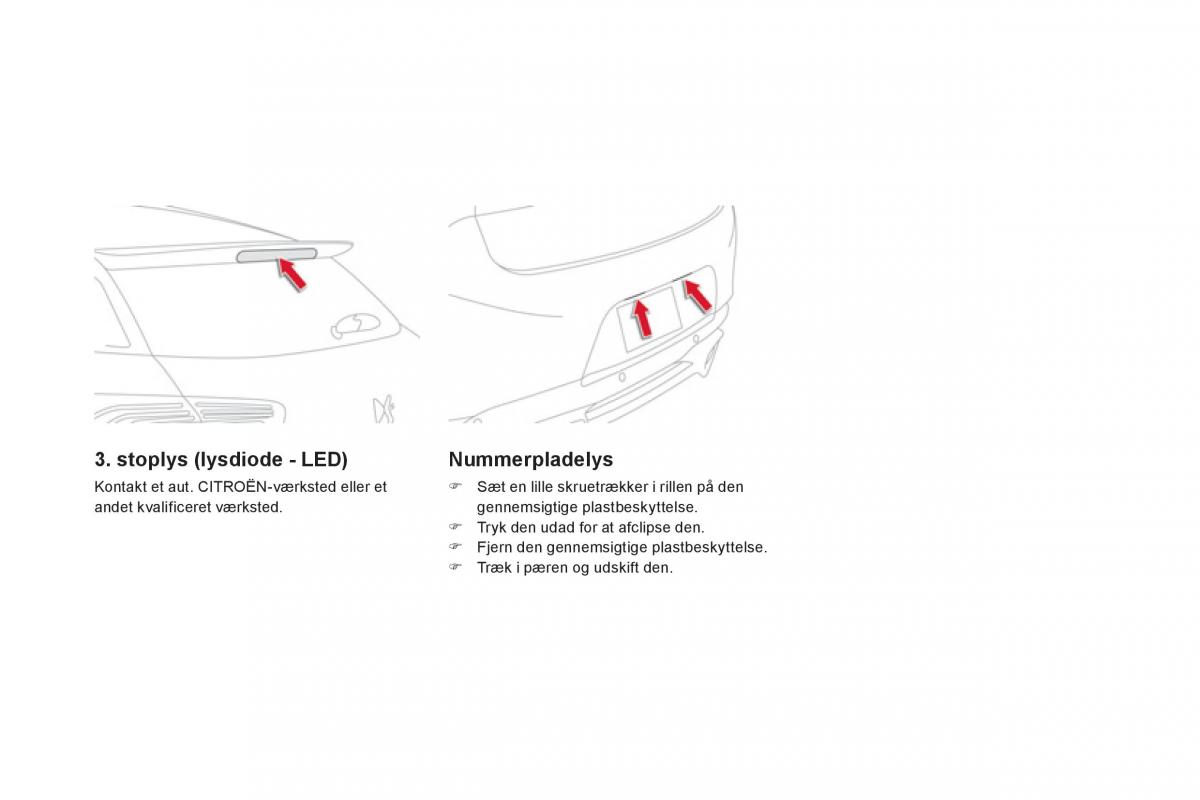 Citroen DS5 Bilens instruktionsbog / page 220