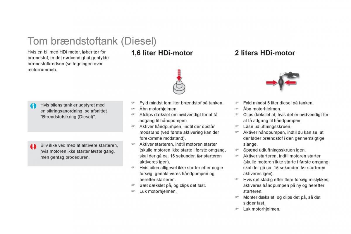 Citroen DS5 Bilens instruktionsbog / page 242