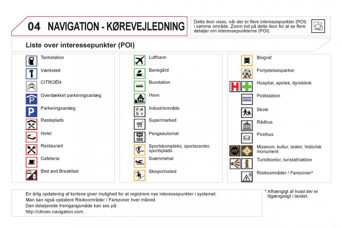 Citroen DS5 Bilens instruktionsbog / page 280