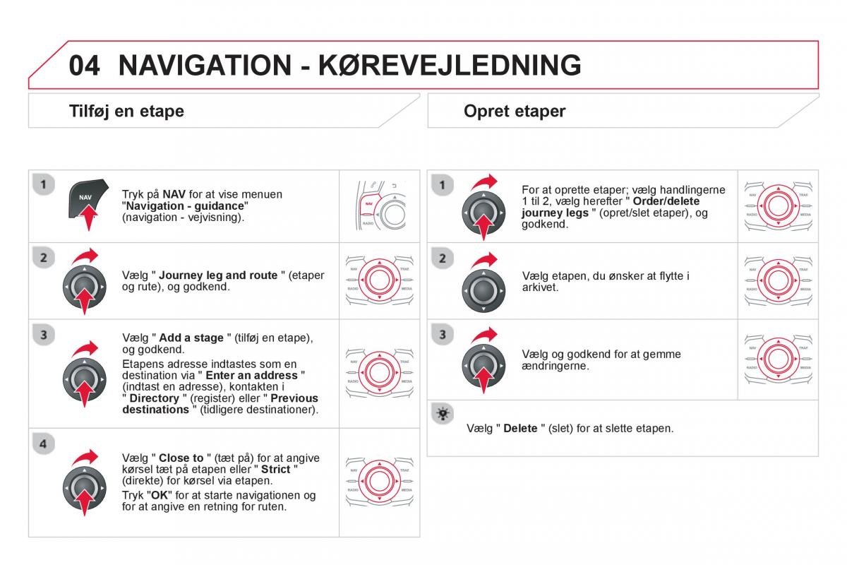 Citroen DS5 Bilens instruktionsbog / page 282