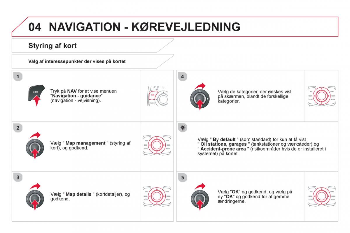 Citroen DS5 Bilens instruktionsbog / page 284