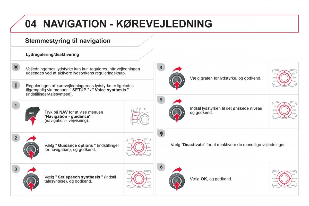 Citroen DS5 Bilens instruktionsbog / page 286