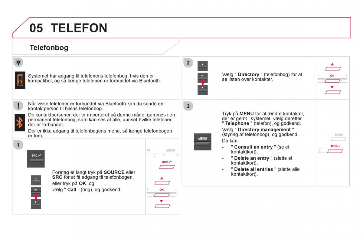 Citroen DS5 Bilens instruktionsbog / page 346