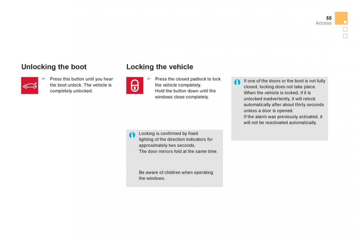 Citroen DS5 owners manual / page 57