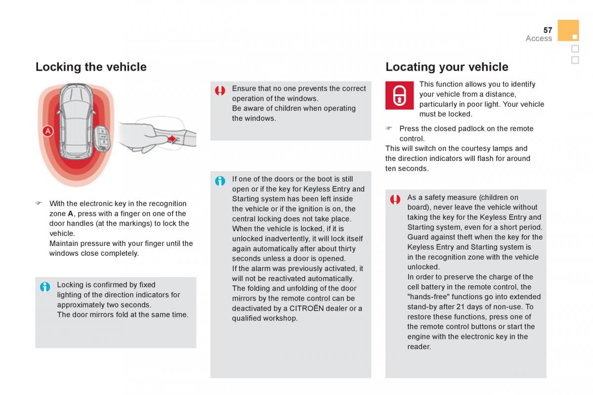 Citroen DS5 owners manual / page 59