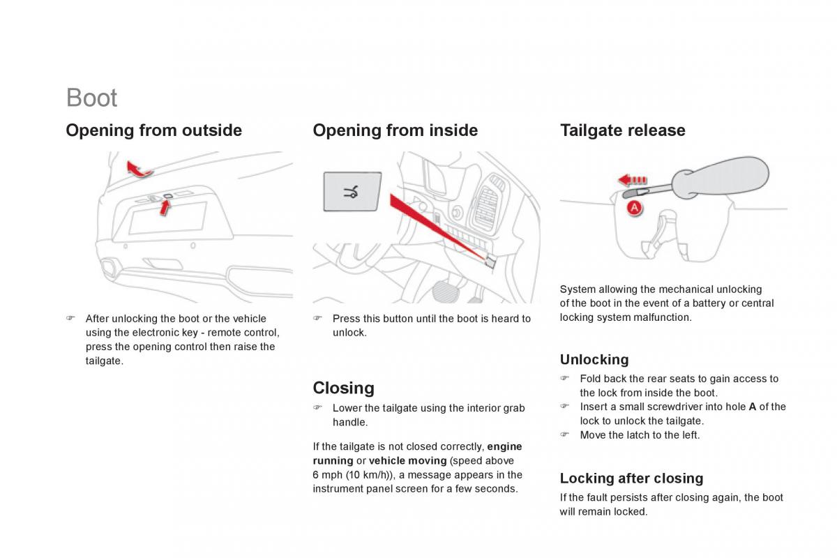 Citroen DS5 owners manual / page 66