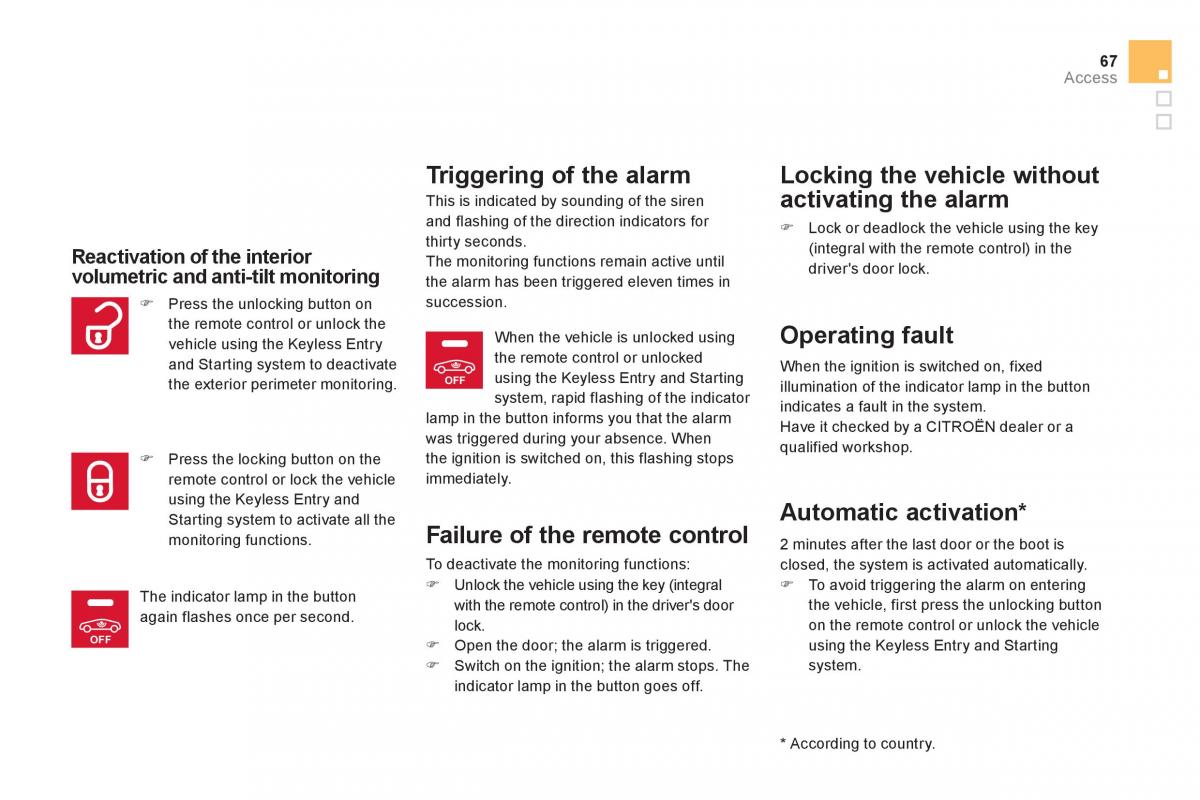 Citroen DS5 owners manual / page 69