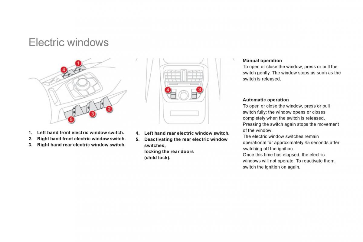 Citroen DS5 owners manual / page 70