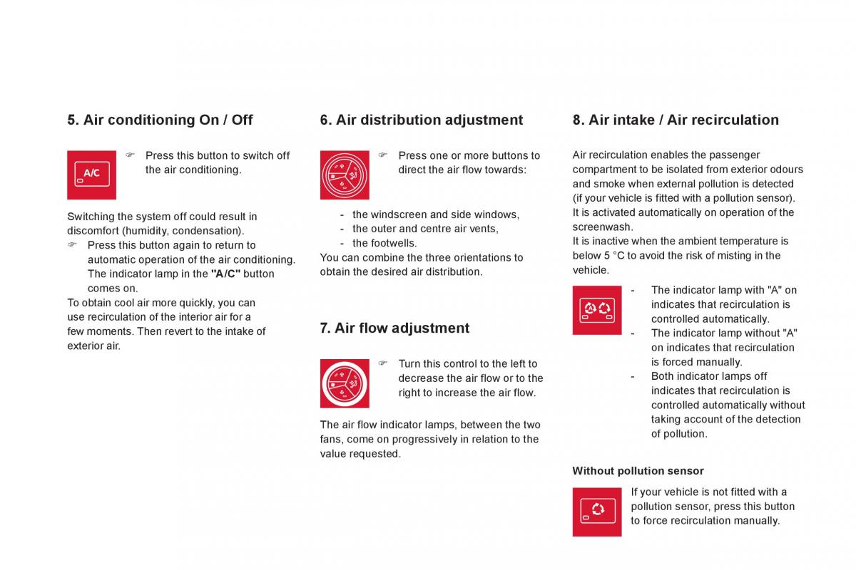 Citroen DS5 owners manual / page 100