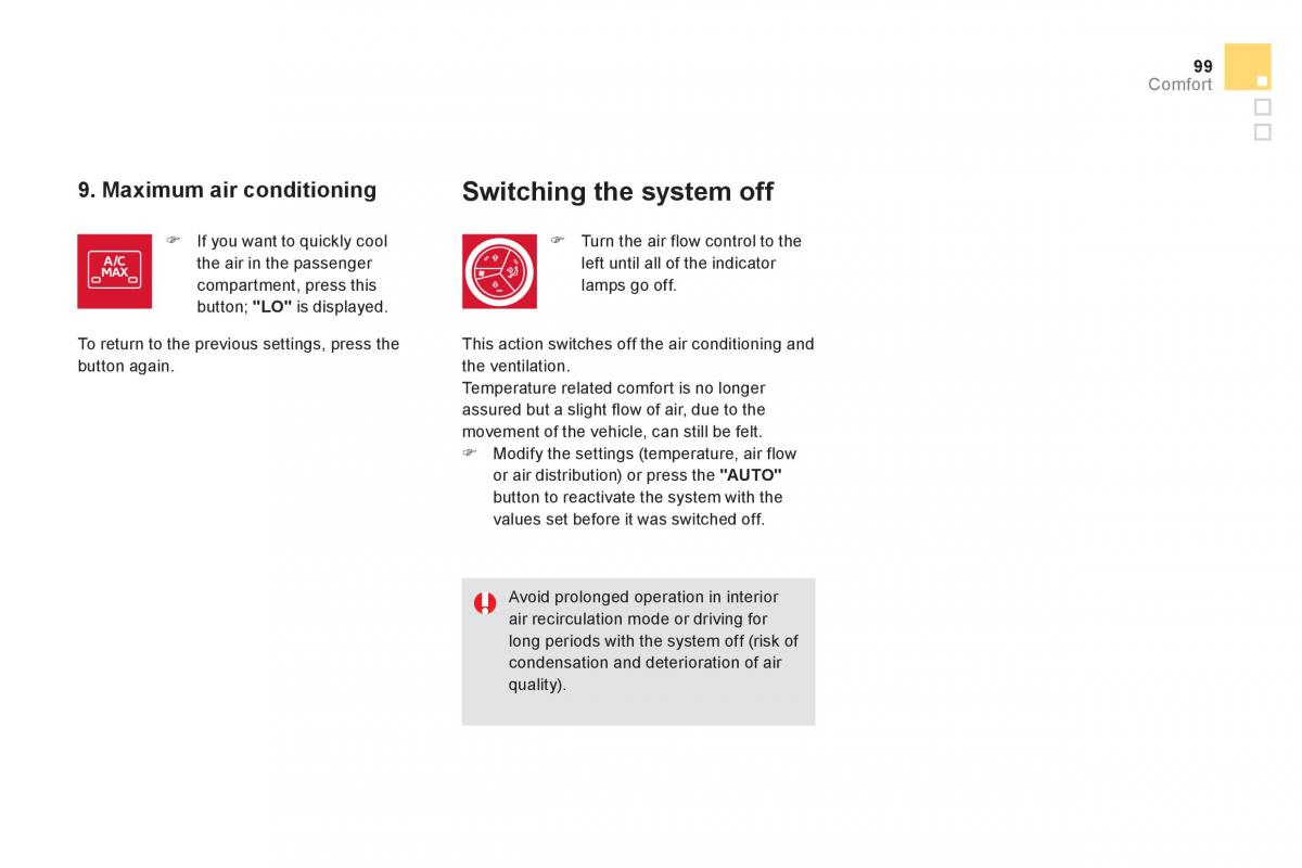 Citroen DS5 owners manual / page 101