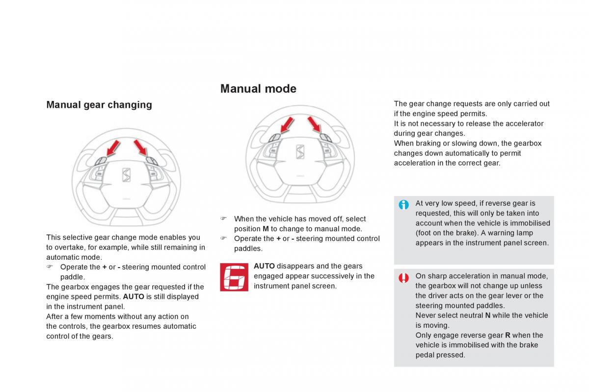 Citroen DS5 owners manual / page 124