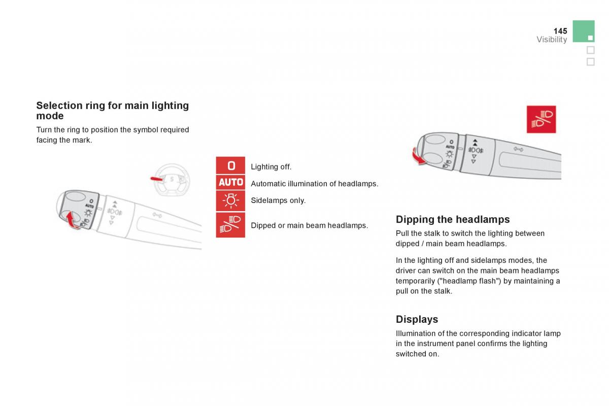 Citroen DS5 owners manual / page 147