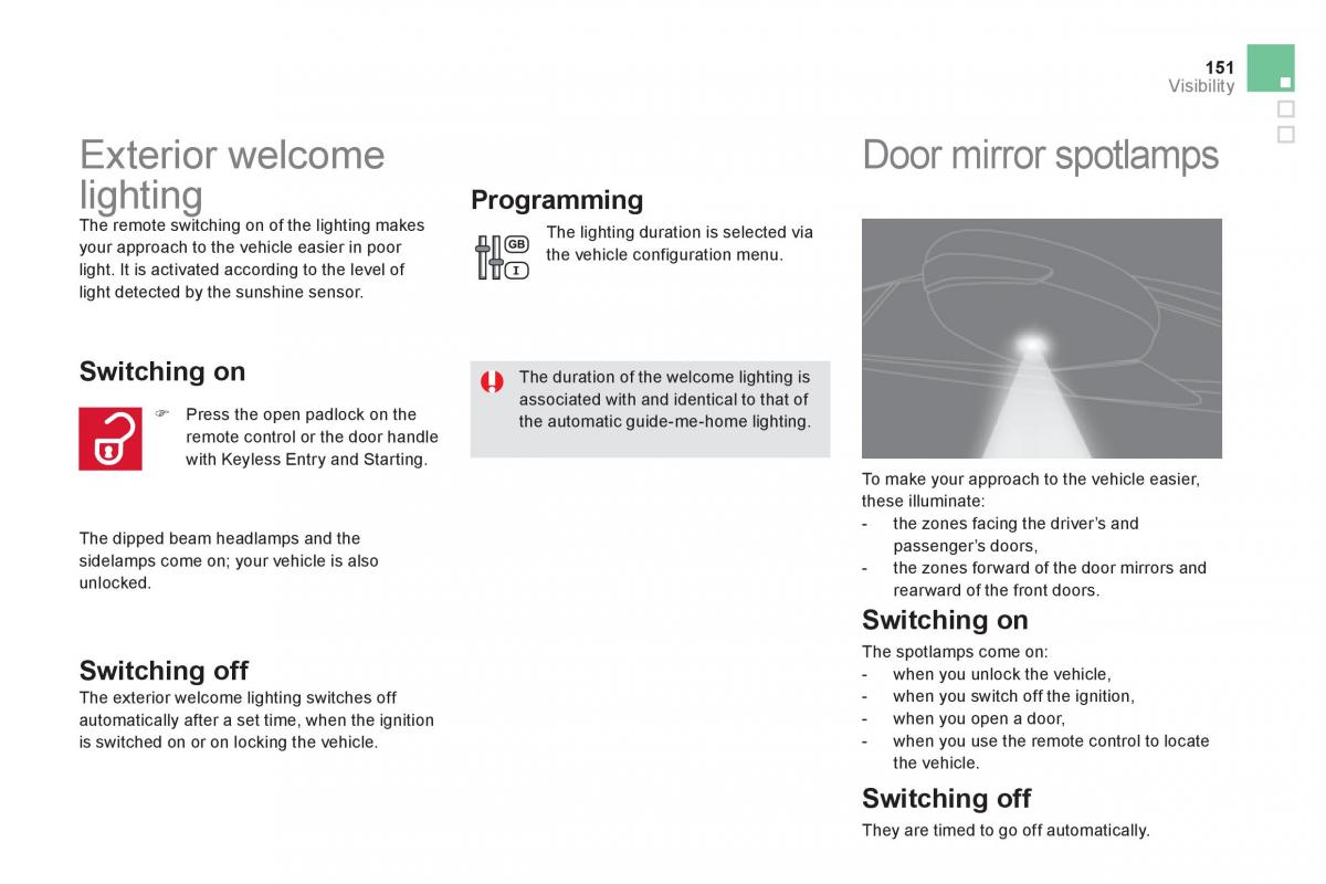 Citroen DS5 owners manual / page 153