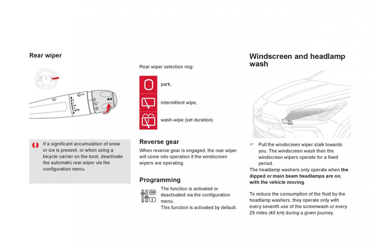 Citroen DS5 owners manual / page 158