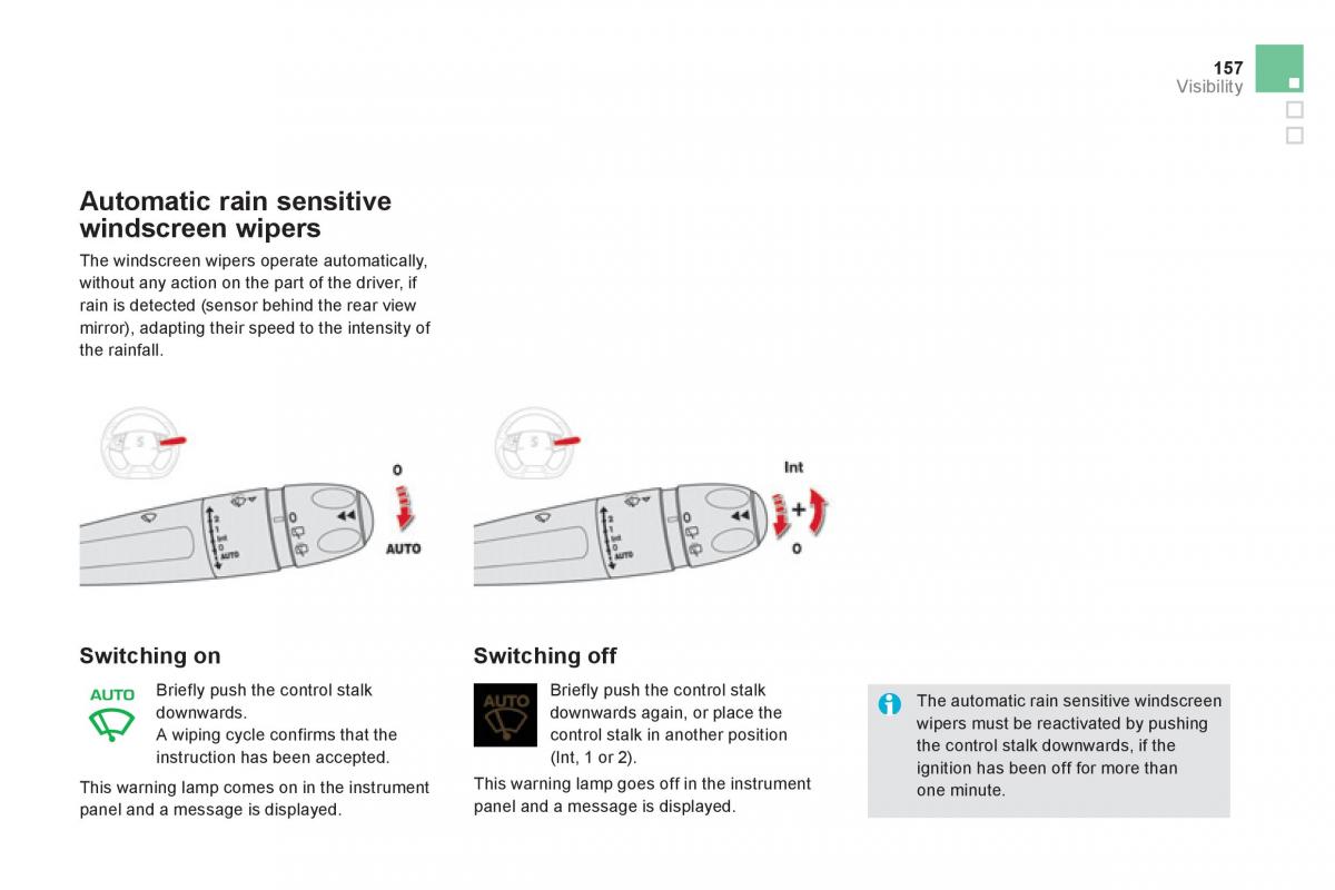 Citroen DS5 owners manual / page 159