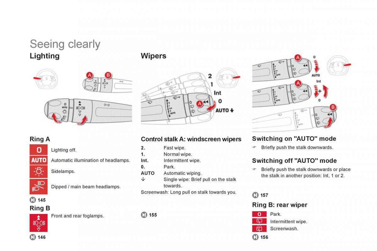 Citroen DS5 owners manual / page 20