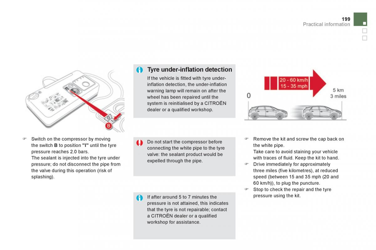 Citroen DS5 owners manual / page 201