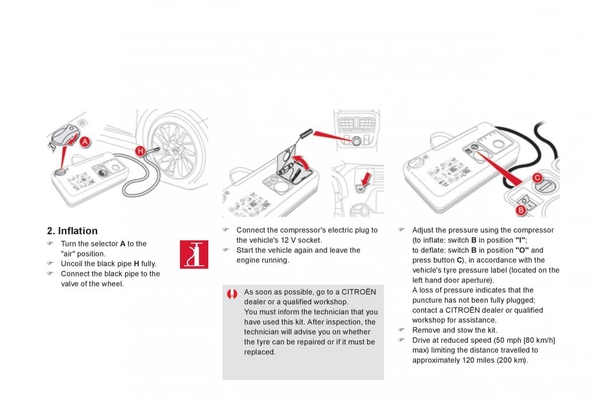 Citroen DS5 owners manual / page 202