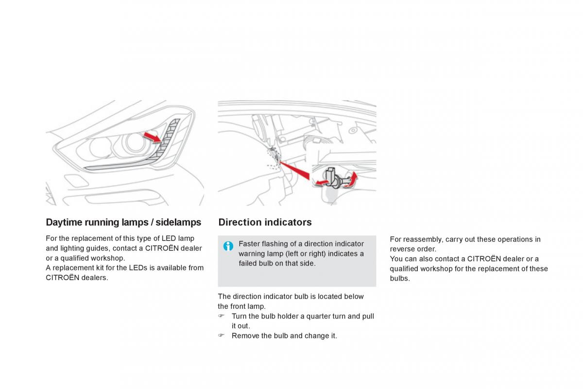 Citroen DS5 owners manual / page 216