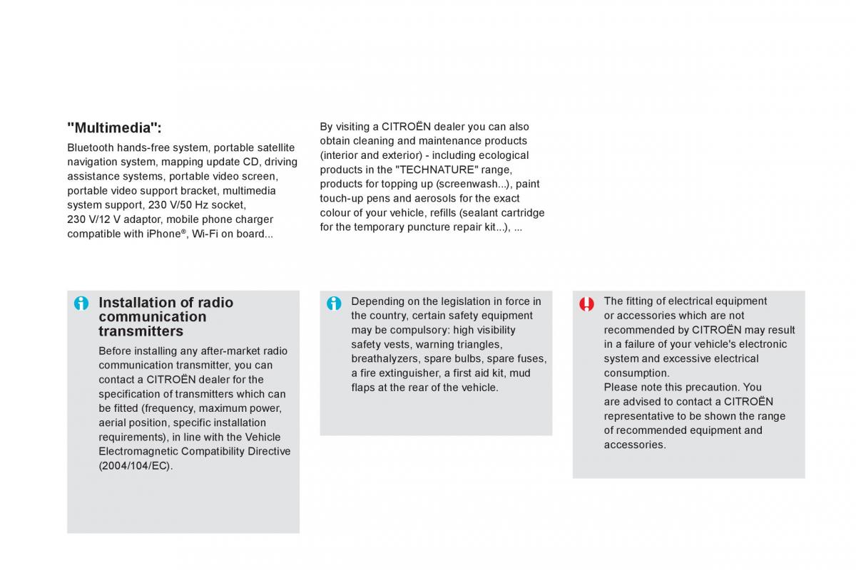 Citroen DS5 owners manual / page 234