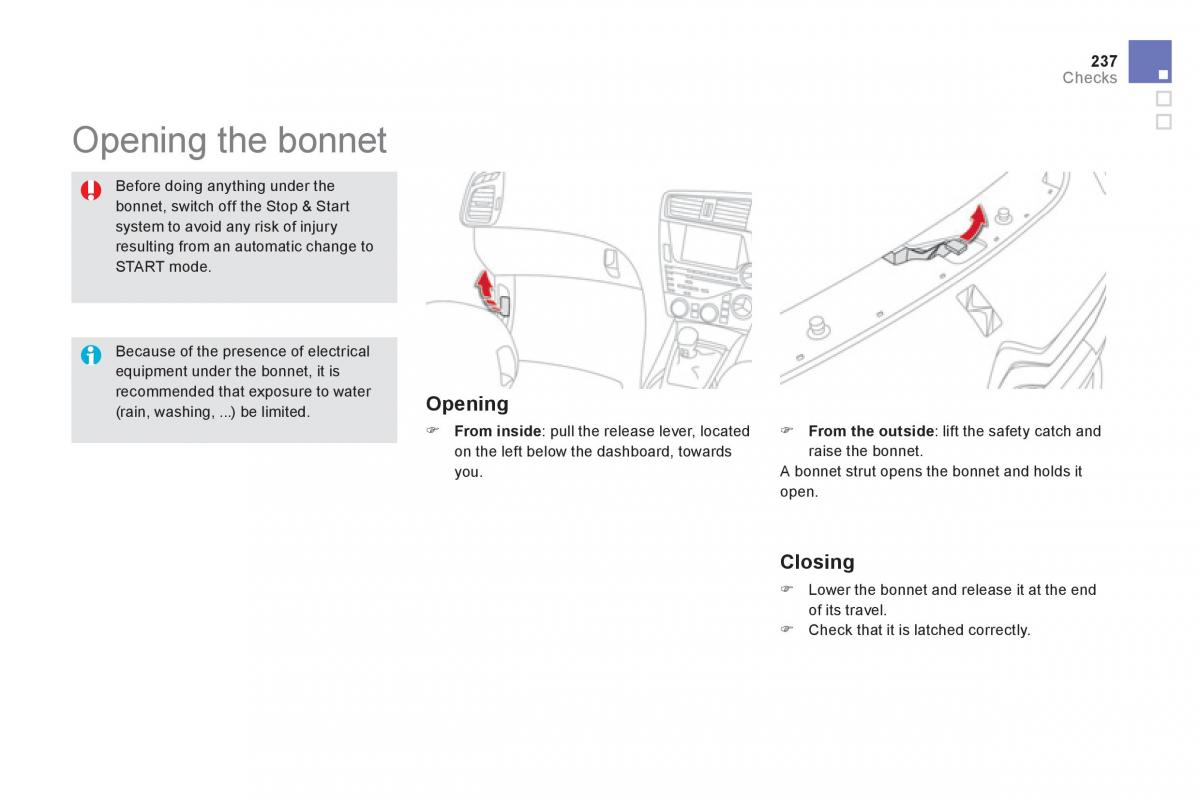 Citroen DS5 owners manual / page 239