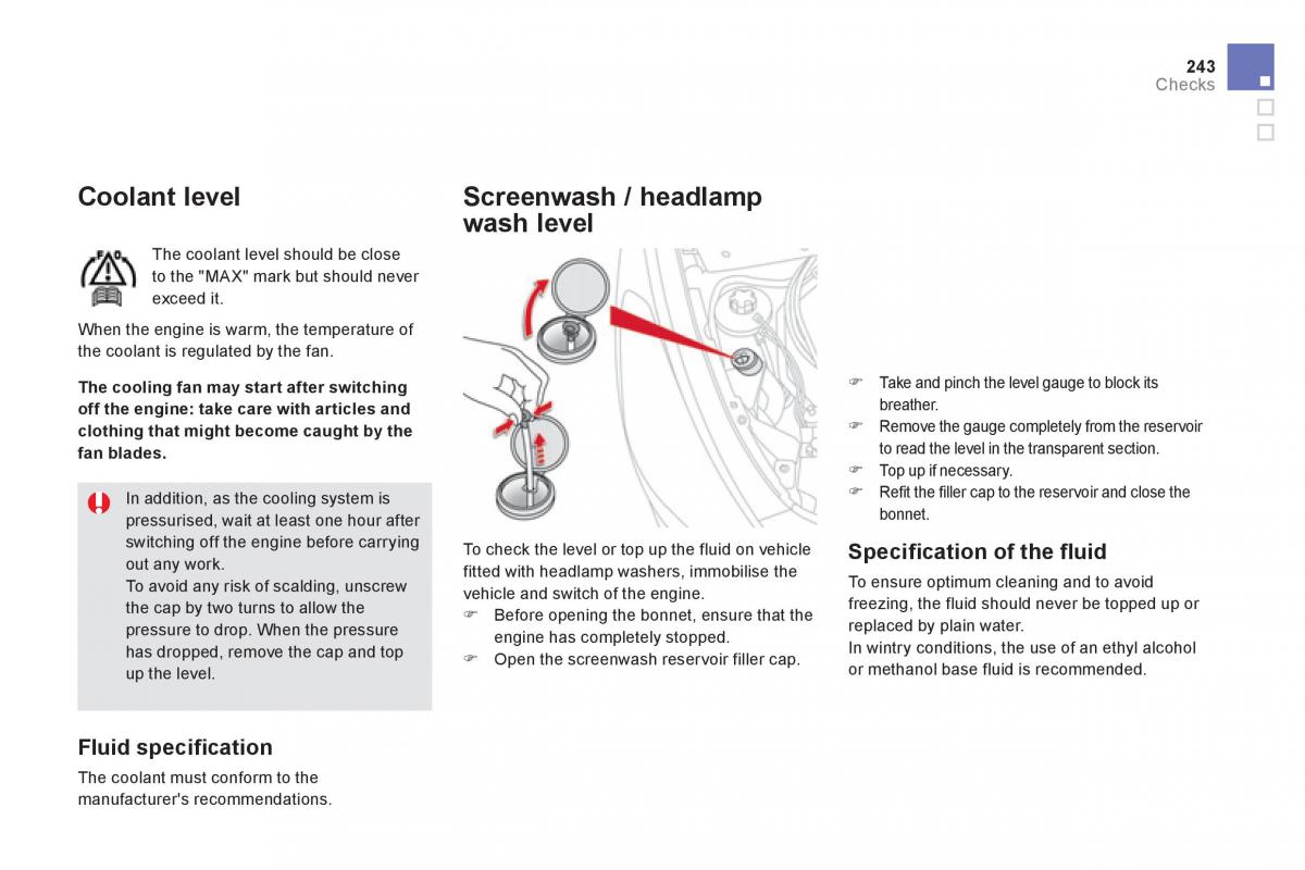 Citroen DS5 owners manual / page 245