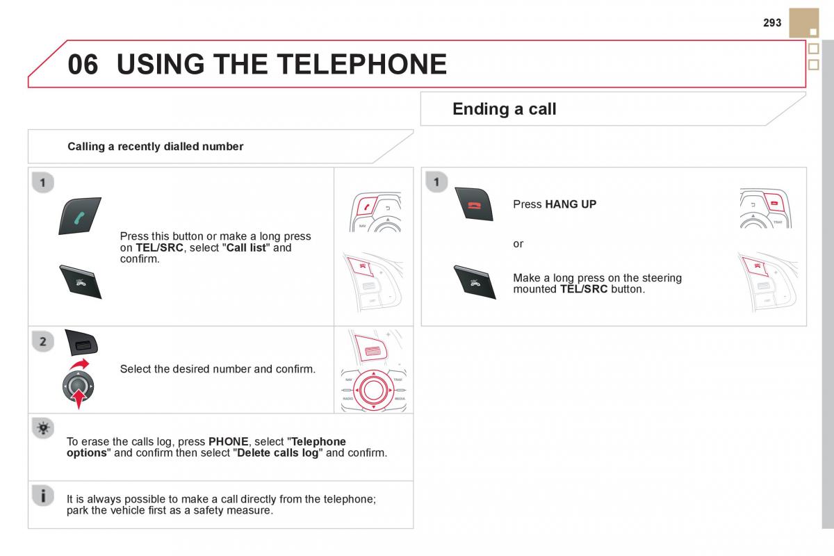 Citroen DS5 owners manual / page 295