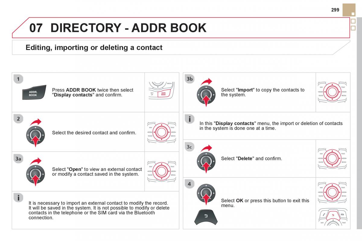 Citroen DS5 owners manual / page 301