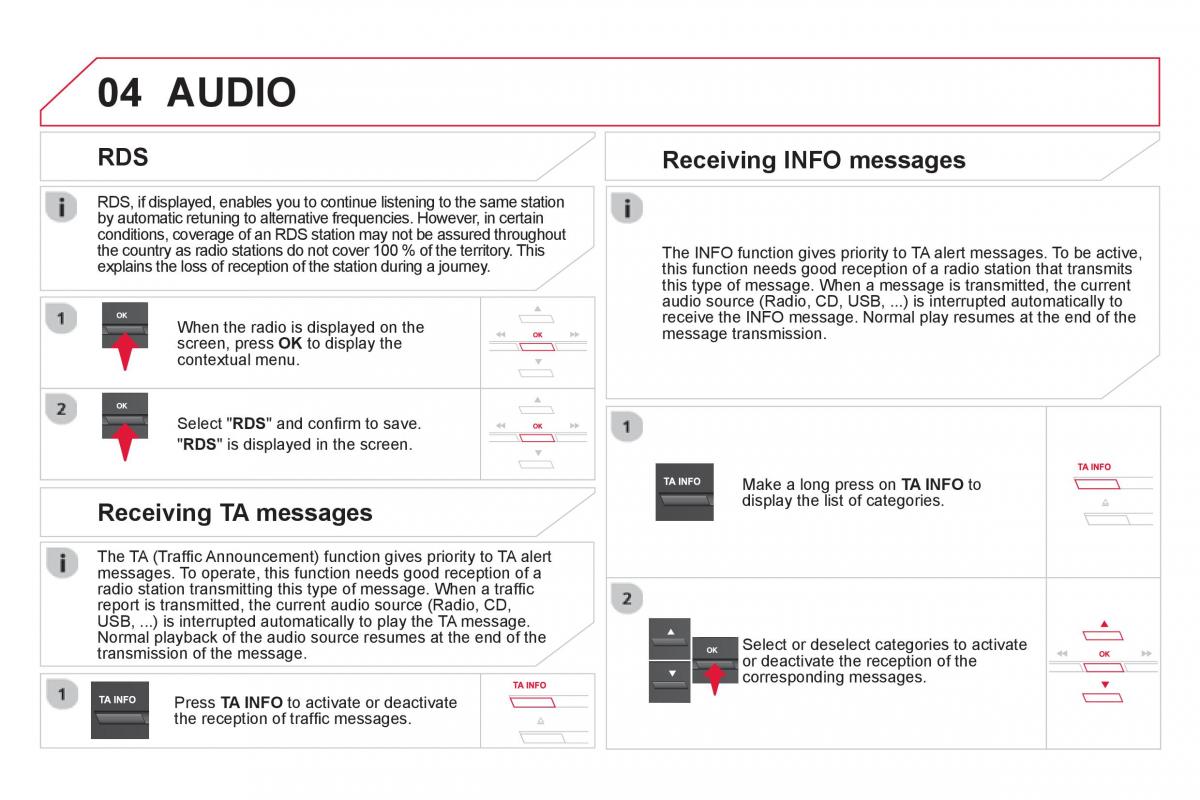 Citroen DS5 owners manual / page 330