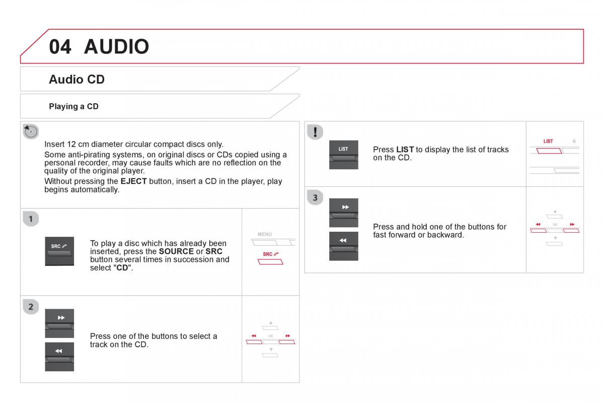 Citroen DS5 owners manual / page 332