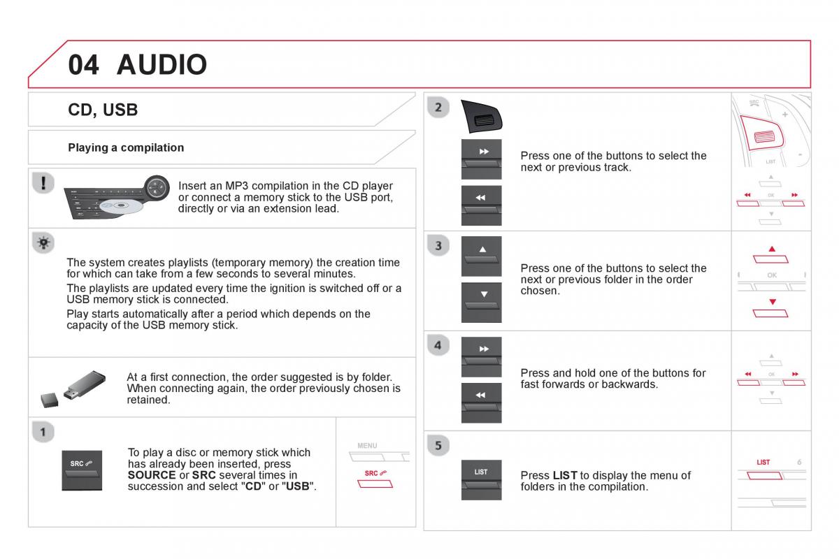 Citroen DS5 owners manual / page 334