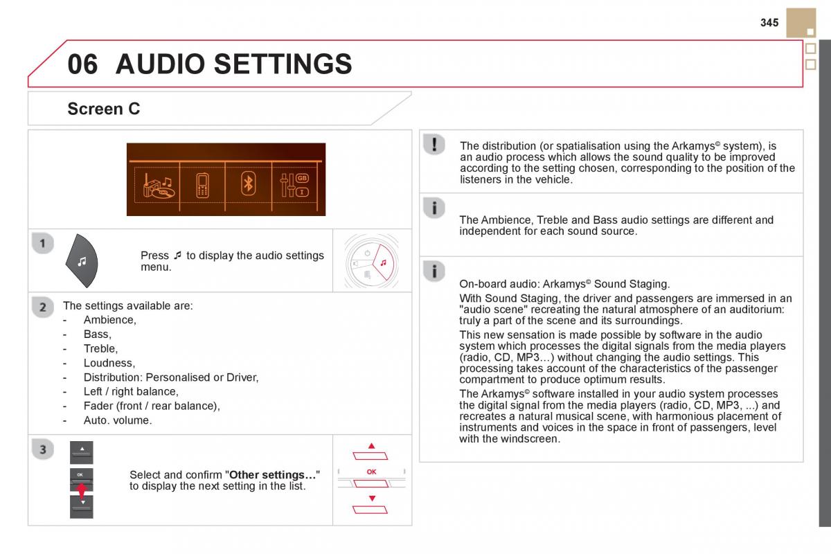 Citroen DS5 owners manual / page 347